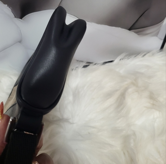 Gucci | Baguette Sherry Shoulder Bag | Beige \ Black Y2K - Picture 12 of 15